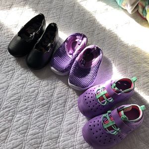 Toddler girl size 6 shoe LOT